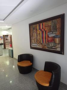 Posezení v ubytování Hotel Damys