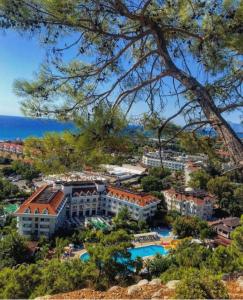 einen Blick auf das Resort von einem Baum in der Unterkunft MIRAMOR HOTEL & Spa - ULTRA ALL INCLUSIVE in Antalya
