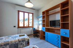 TV a/nebo společenská místnost v ubytování Accogliente casa a Pontassieve