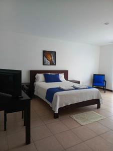 Postel nebo postele na pokoji v ubytování Hotel Yurak