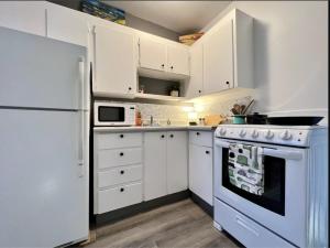 מטבח או מטבחון ב-One Bedroom Apartment Steps to Waterfront/Downtown Barrie