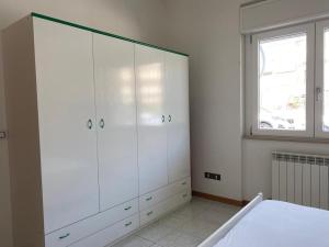 Postel nebo postele na pokoji v ubytování I trabocchi blu