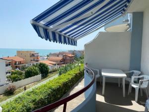 Balkón nebo terasa v ubytování I trabocchi blu