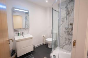 Vannituba majutusasutuses The Links Suites