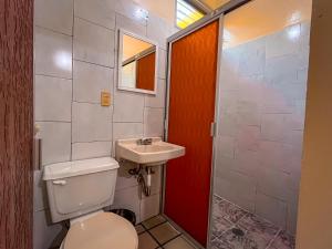 Vonios kambarys apgyvendinimo įstaigoje Hotel Buenos Aires