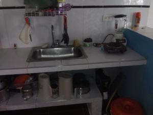 Kuchyň nebo kuchyňský kout v ubytování Manantial amazónico
