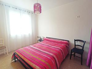 Posteľ alebo postele v izbe v ubytovaní Charmant 4 pièces à Sète avec balcon, proche plage, activités familiales et commodités - FR-1-338-509