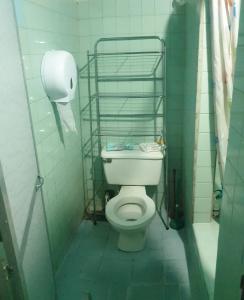 Koupelna v ubytování Hostal Perla Del Norte