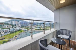 Posezení v ubytování Citadines Connect Hari Busan