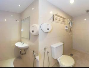 Ванная комната в NEW D SOHO HOTEL GOMBAK