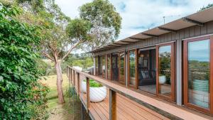 Naturlandskabet i nærheden af feriehuset