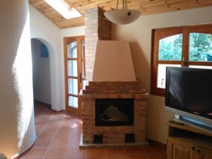 TV/trung tâm giải trí tại Mediterrán Apartmanház Szántód