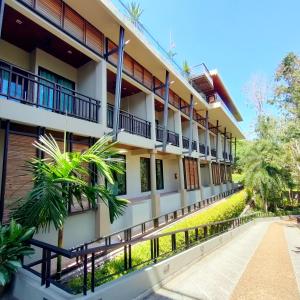 a view of the outside of a building at Aonang Phu Pi Maan Resort & Spa - SHA Extra Plus in Ao Nang Beach