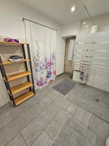 Koupelna v ubytování Ferienwohnung ,,Hinter der Mauer''