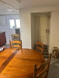 Η κουζίνα ή μικρή κουζίνα στο Appartement T3 avec accès jardin a 20 minutes de la Gare