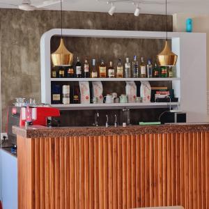 Salone o bar di Hotel Ananda Inn