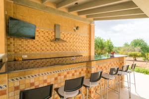Ο χώρος του lounge ή του μπαρ στο Romani Des Figueral