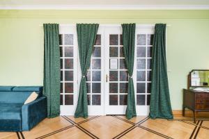 Et opholdsområde på Apartamenty w Pałacu Pod Baranami