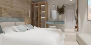 מיטה או מיטות בחדר ב-Margaida Boutique Hotel & SPA