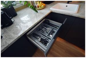 a drawer in a counter with tools in it at Color 24 Prestige in Stalowa Wola