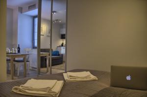 Posedenie v ubytovaní Tartaczna Deluxe Apartments Gdansk