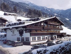 Hotel Schwarzer Adler durante l'inverno