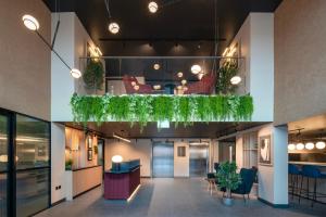 Aparthotel Birmingham的休息区