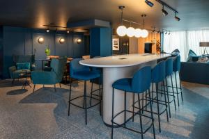 Aparthotel Birmingham的休息区