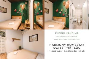 Phòng tắm tại Harmony Homestay - Hanoi Homestay in Old Quarter