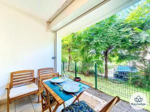 Κήπος έξω από το T1- Leko Réunion 3 étoiles - Proche des plages de l'Ouest