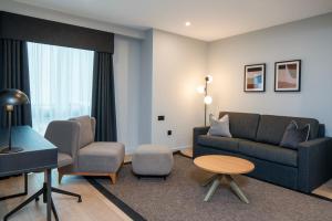Aparthotel Birmingham的休息区