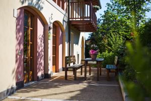 Balkón nebo terasa v ubytování Hotel Martinelli + 37 fotografií