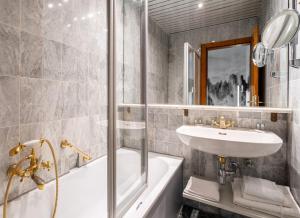 Kúpeľňa v ubytovaní Apartment Sonnleitner