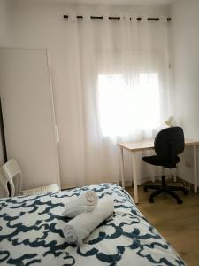 La Casita de Lyra客房内的一张或多张床位