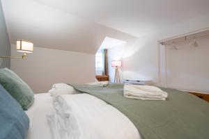 Posteľ alebo postele v izbe v ubytovaní Apartment Sonnleitner