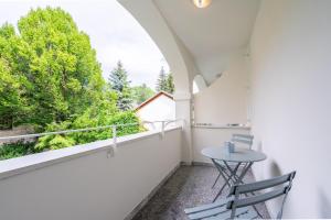 Balkón alebo terasa v ubytovaní Apartment Sonnleitner