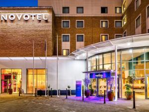 a no reported store in front of a building at Novotel London Greenwich in London