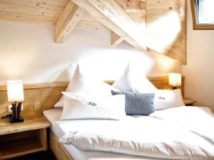 Postel nebo postele na pokoji v ubytování Appartements Rosenhof