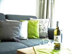 Posezení v ubytování Appartements Rosenhof