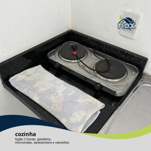 Kjøkken eller kjøkkenkrok på Nox Temporada - Flat 101 a 4km da Feira e Shopping Caruaru