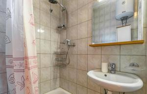 Koupelna v ubytování Studio Apartment In Medulin