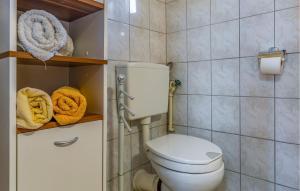 Koupelna v ubytování Studio Apartment In Medulin