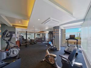 Fitness centrum a/nebo fitness zařízení v ubytování The Cliff by Zuper - Panchgani