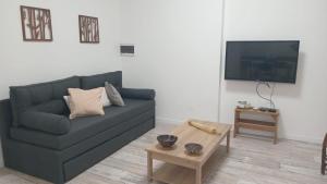 TV a/nebo společenská místnost v ubytování Villa María Céntrica.