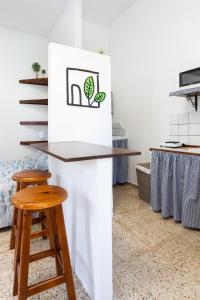 Kuchyň nebo kuchyňský kout v ubytování El Hostal del Cubo
