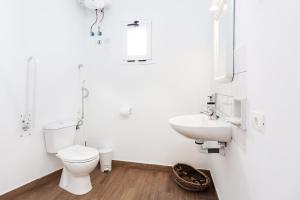 Koupelna v ubytování El Hostal del Cubo