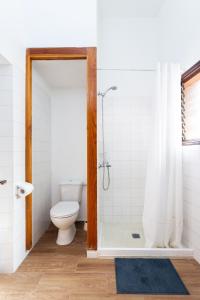 Koupelna v ubytování El Hostal del Cubo