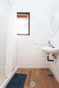 Koupelna v ubytování El Hostal del Cubo
