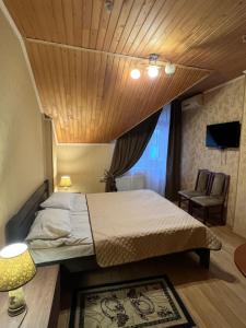 Posteľ alebo postele v izbe v ubytovaní Lileya Hotel