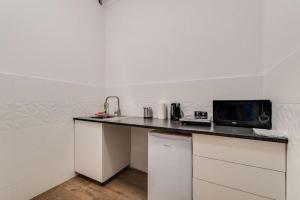 Kuchyň nebo kuchyňský kout v ubytování Apartamenty Mickiewicza - Superior Suites Katowice